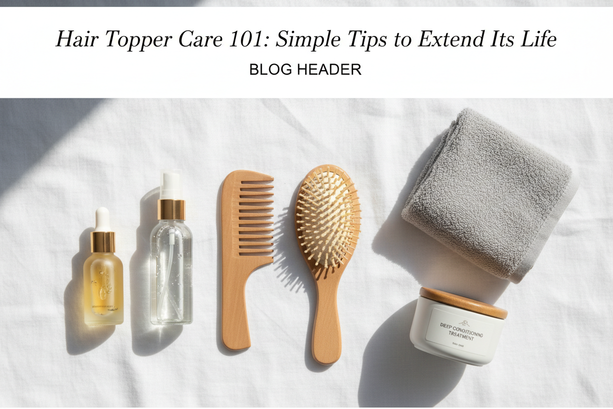 Hair Topper Care 101: Simple Tips to Extend Its Life