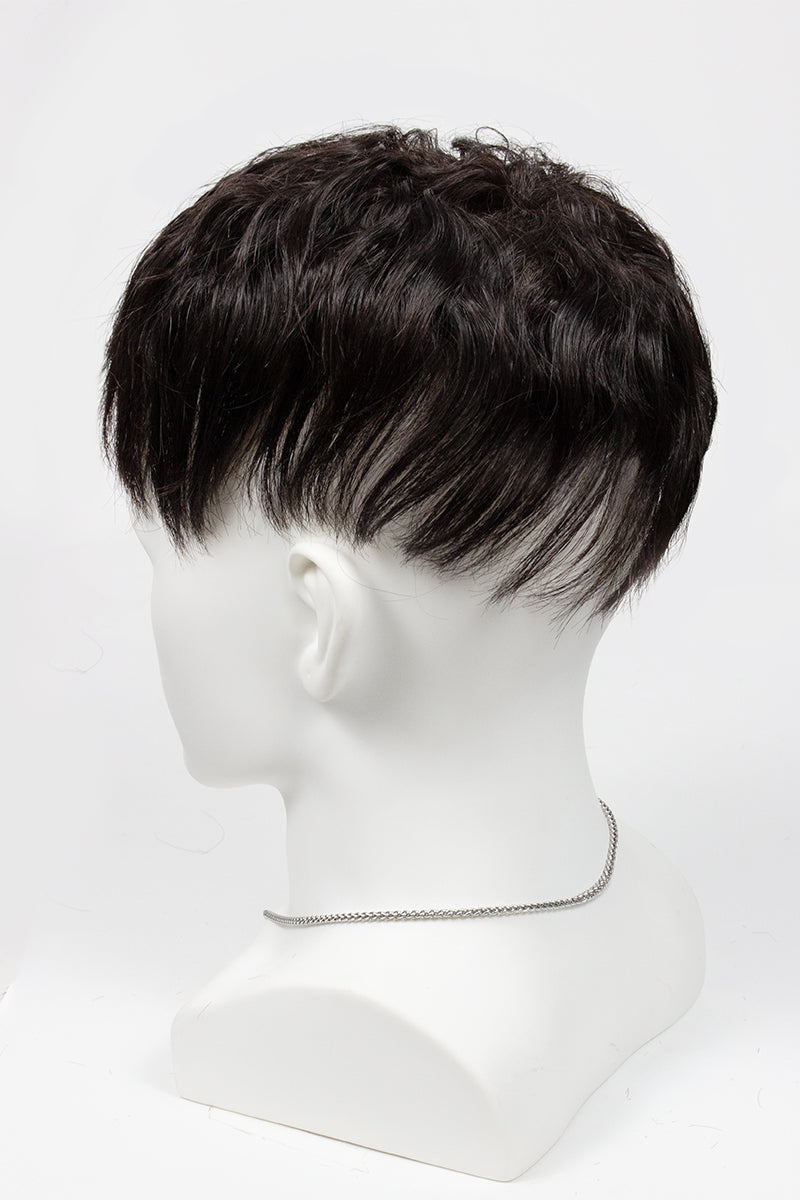 Patsy Pre-Cut Men's Hairstyle Jet Black #1