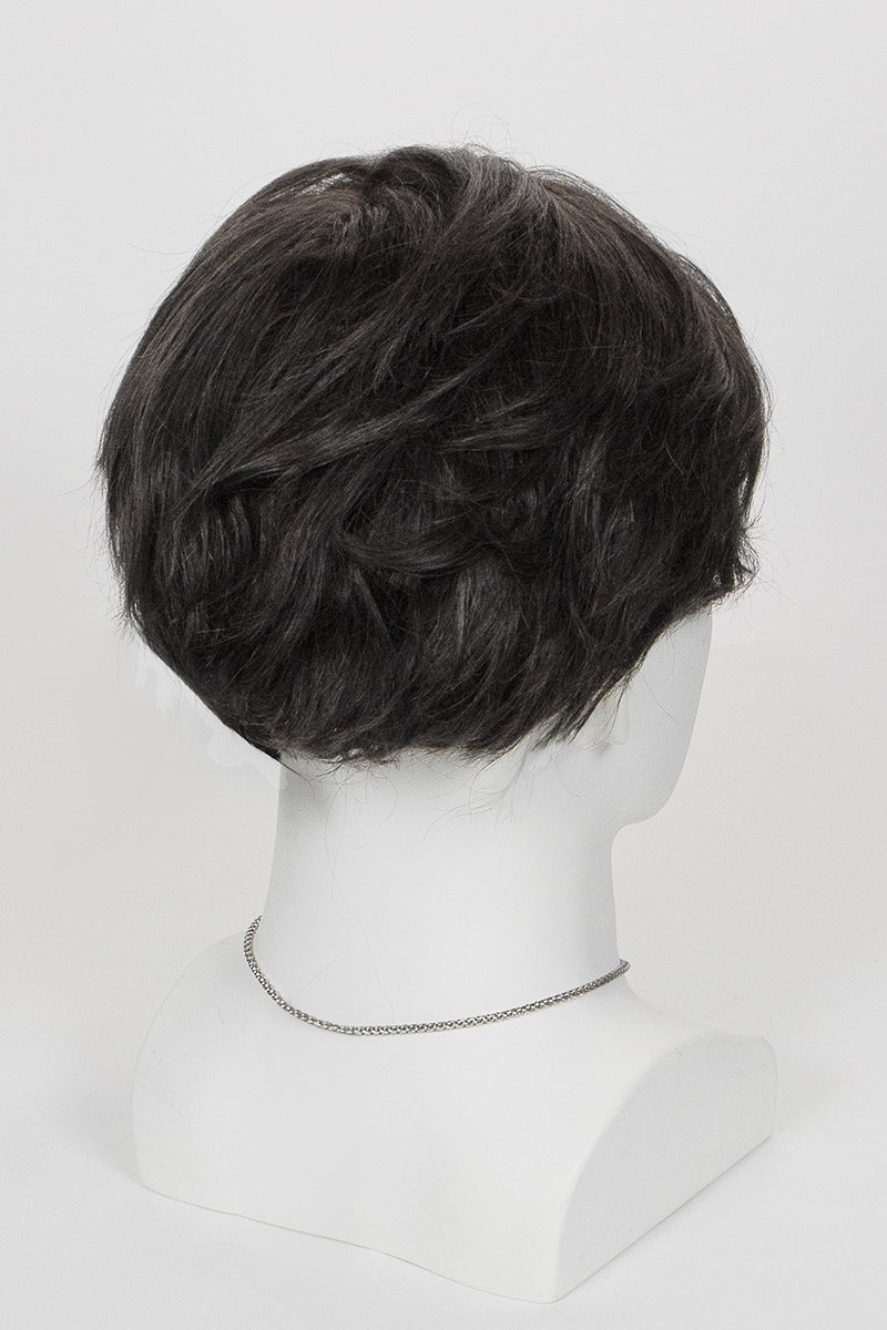 Baron Pre-Cut Men's Hairstyle Jet Black #1