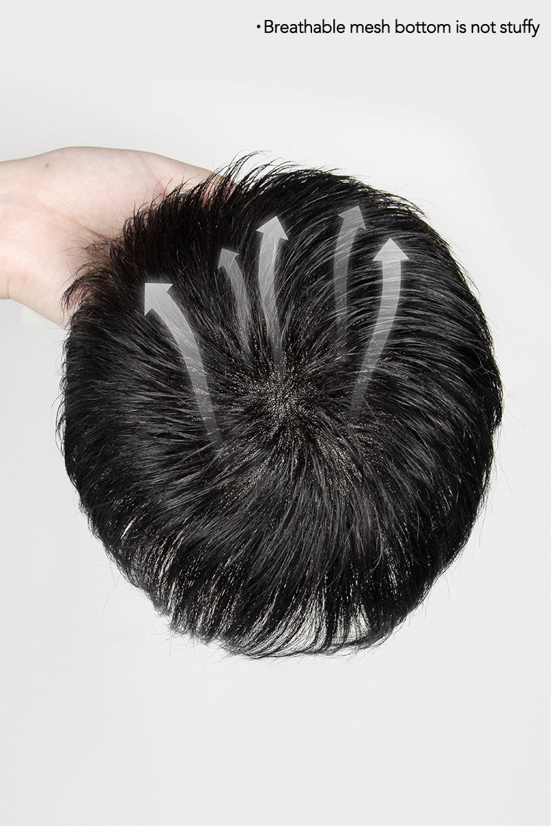 Royal Pre-Cut Men's Hairstyle Jet Black #1