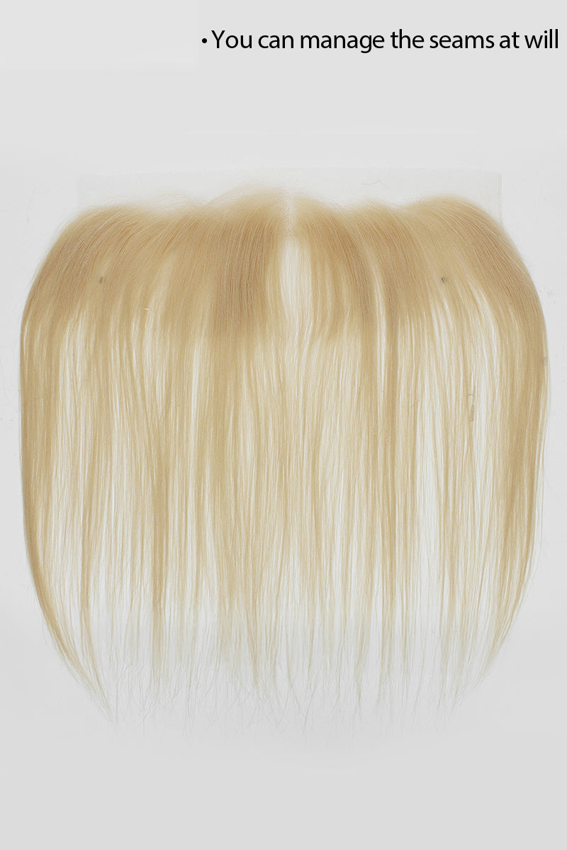 Lumi Hairline Topper: Breathable Lace | Halo Wire |Dark Blonde #27