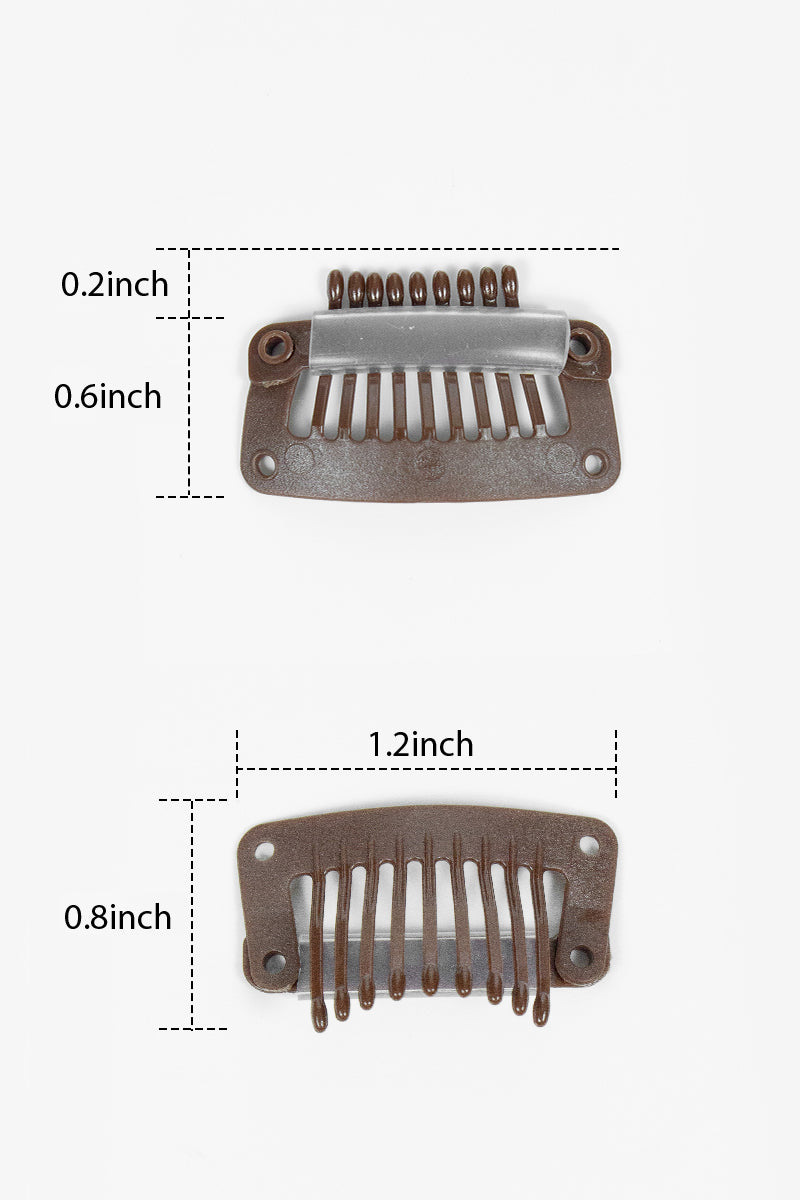 Veviy Metal-Free Travel Safe Hair Topper Clips