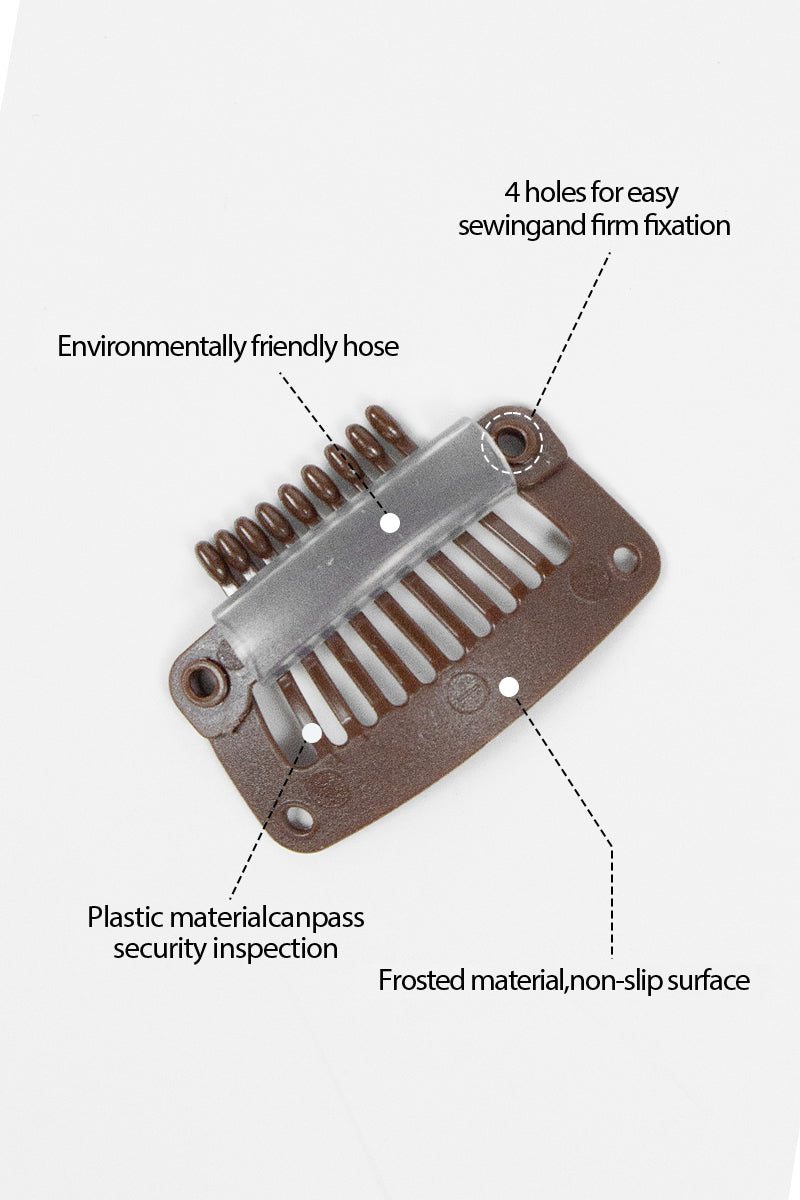Veviy Metal-Free Travel Safe Hair Topper Clips