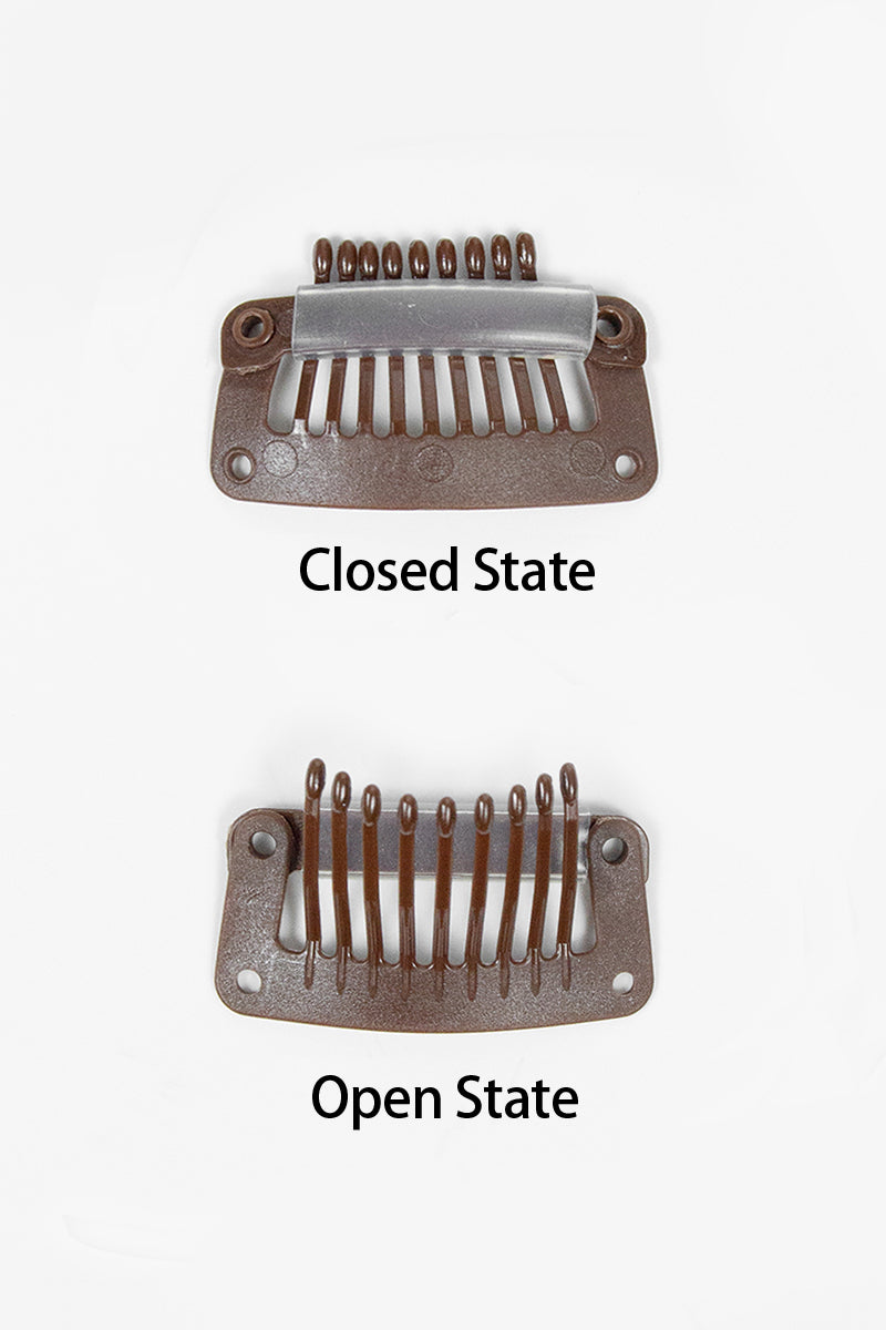 Veviy Metal-Free Travel Safe Hair Topper Clips