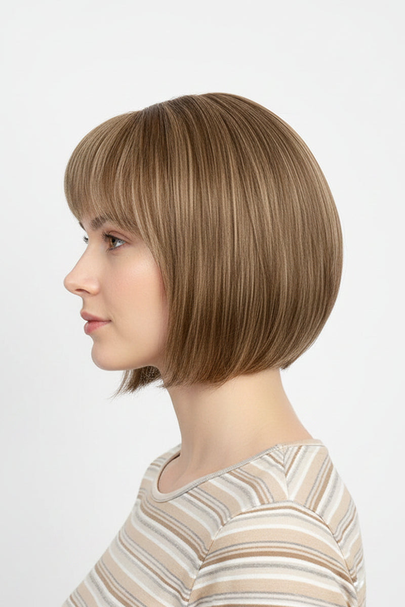Romy Classic Glueless Human Hair Bob Wig