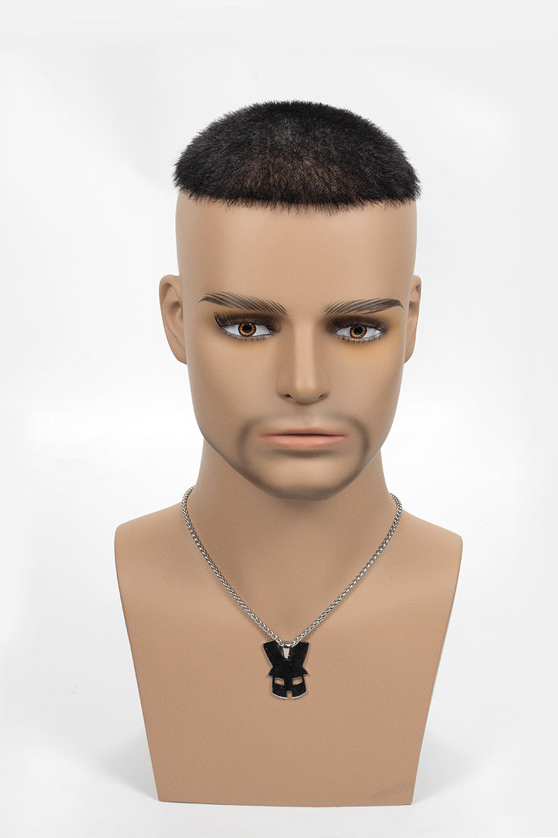 Kane Men's Hairpiece Hairstyle Jet Black #1