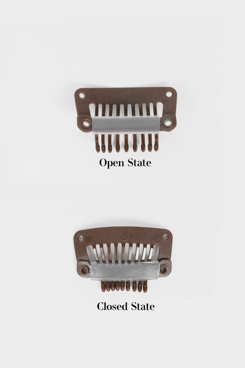 Veviy Metal-Free Travel Safe Hair Topper Clips