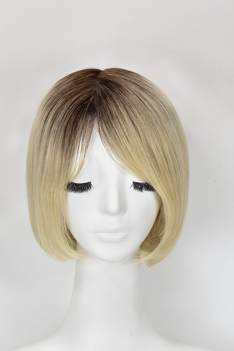 Ressie Invisible Lace Bob Wig Glueless Human Hair