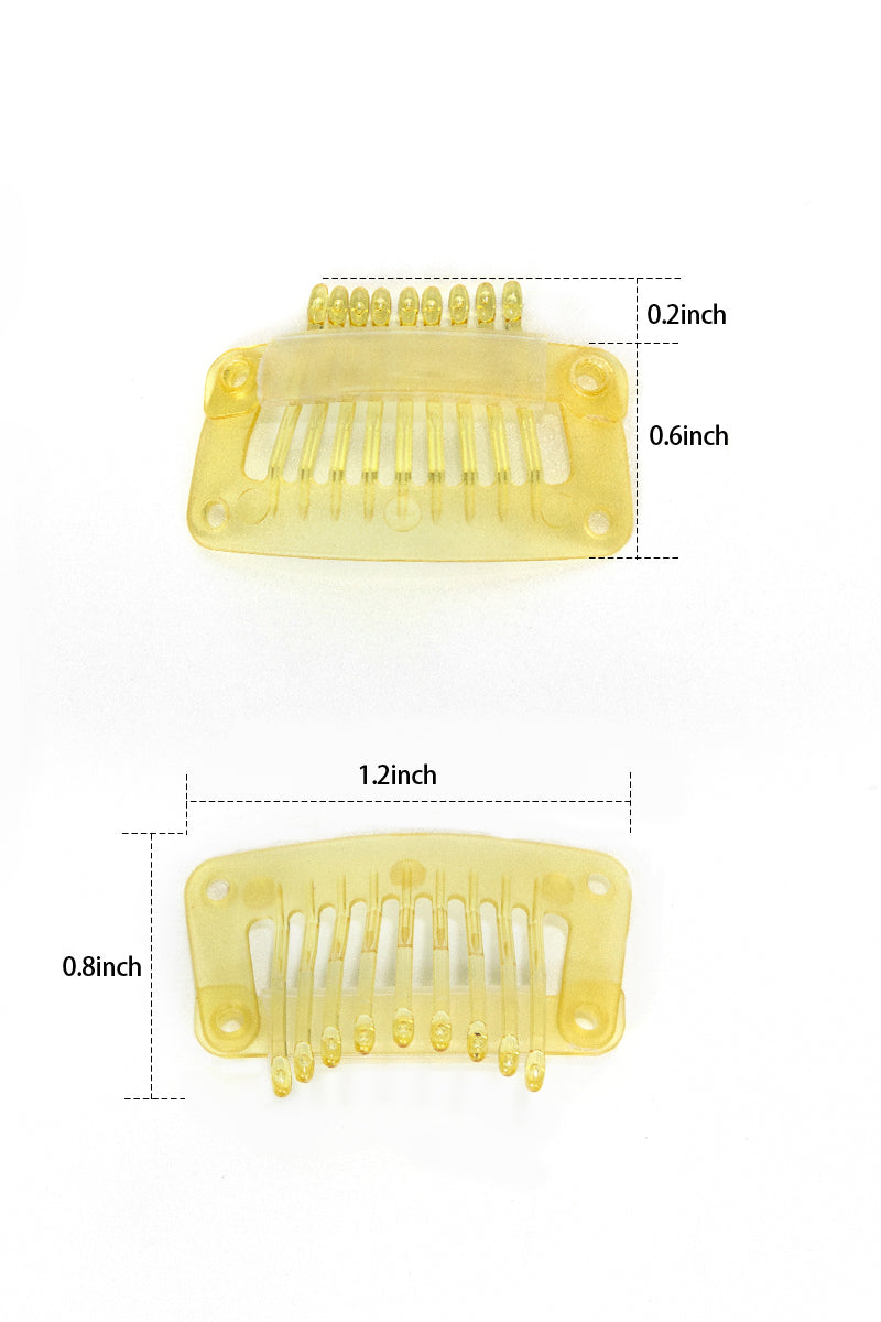 Veviy Metal-Free Travel Safe Hair Topper Clips