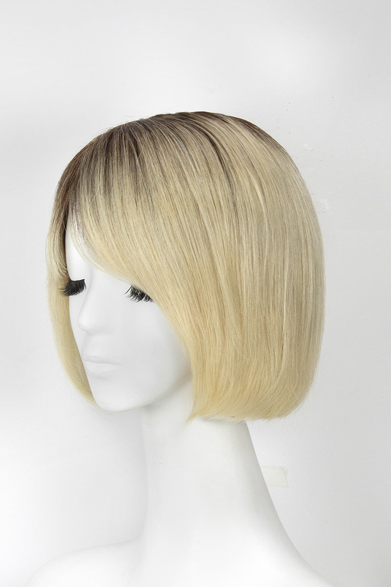 Ressie Invisible Lace Bob Wig Glueless Human Hair