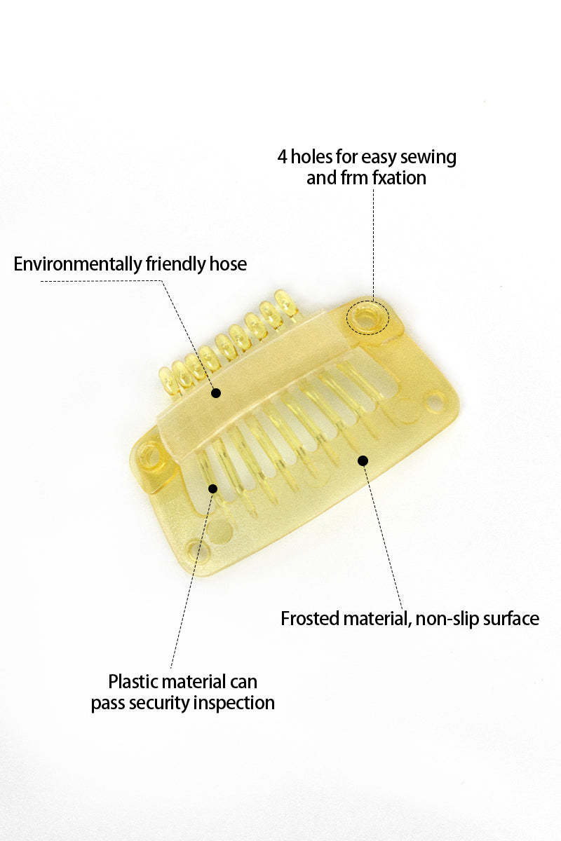Veviy Metal-Free Travel Safe Hair Topper Clips