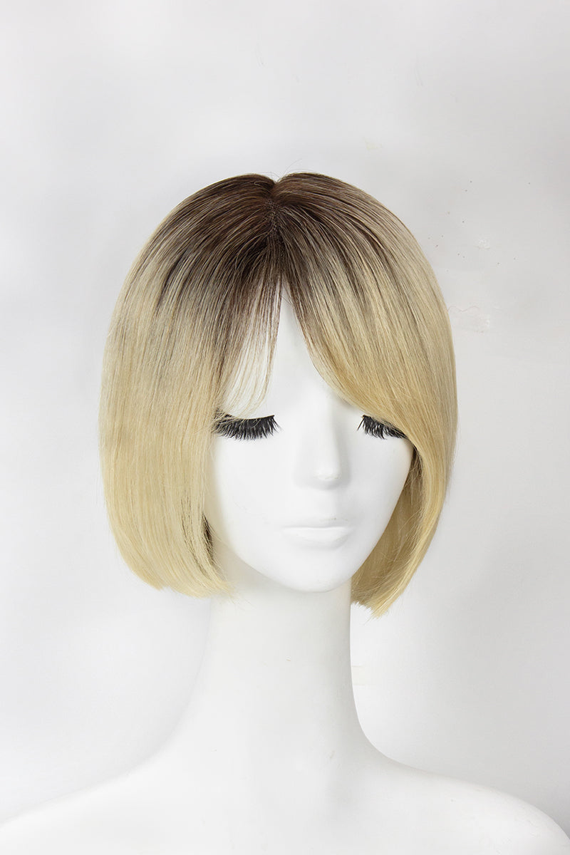 Ressie Invisible Lace Bob Wig Glueless Human Hair