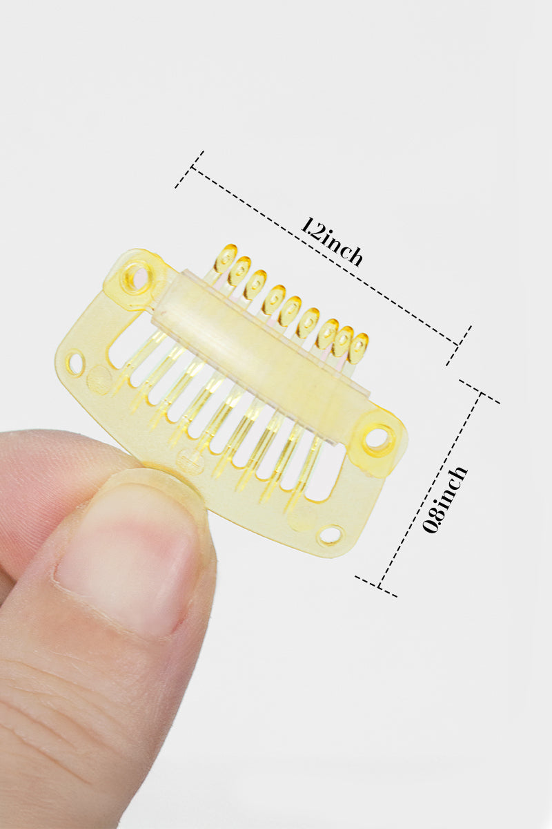Veviy Metal-Free Travel Safe Hair Topper Clips