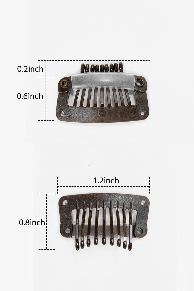 Veviy Metal-Free Travel Safe Hair Topper Clips