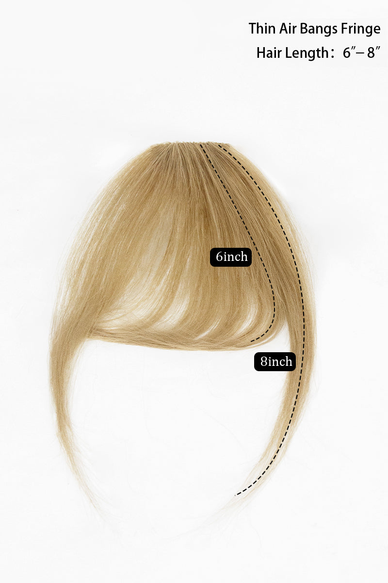 Artisan Handcrafted Human Hair Fringe