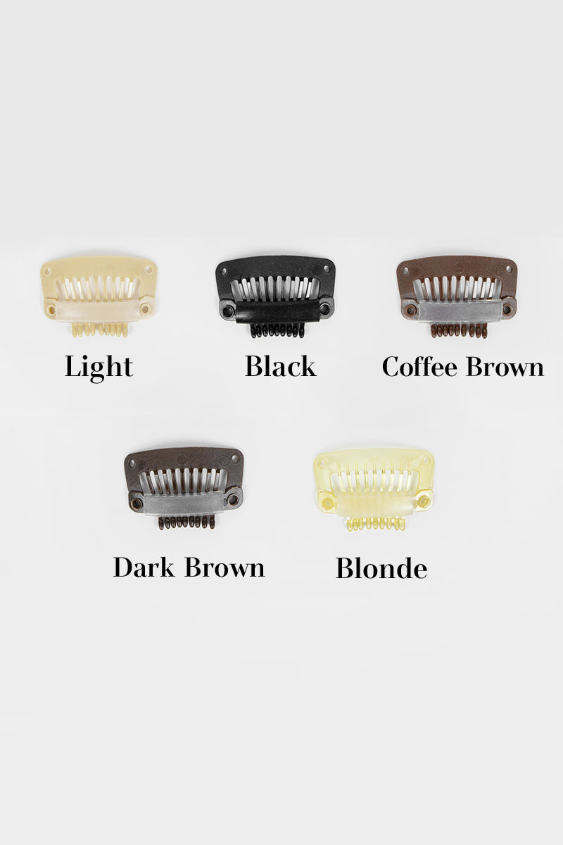 Veviy Metal-Free Travel Safe Hair Topper Clips