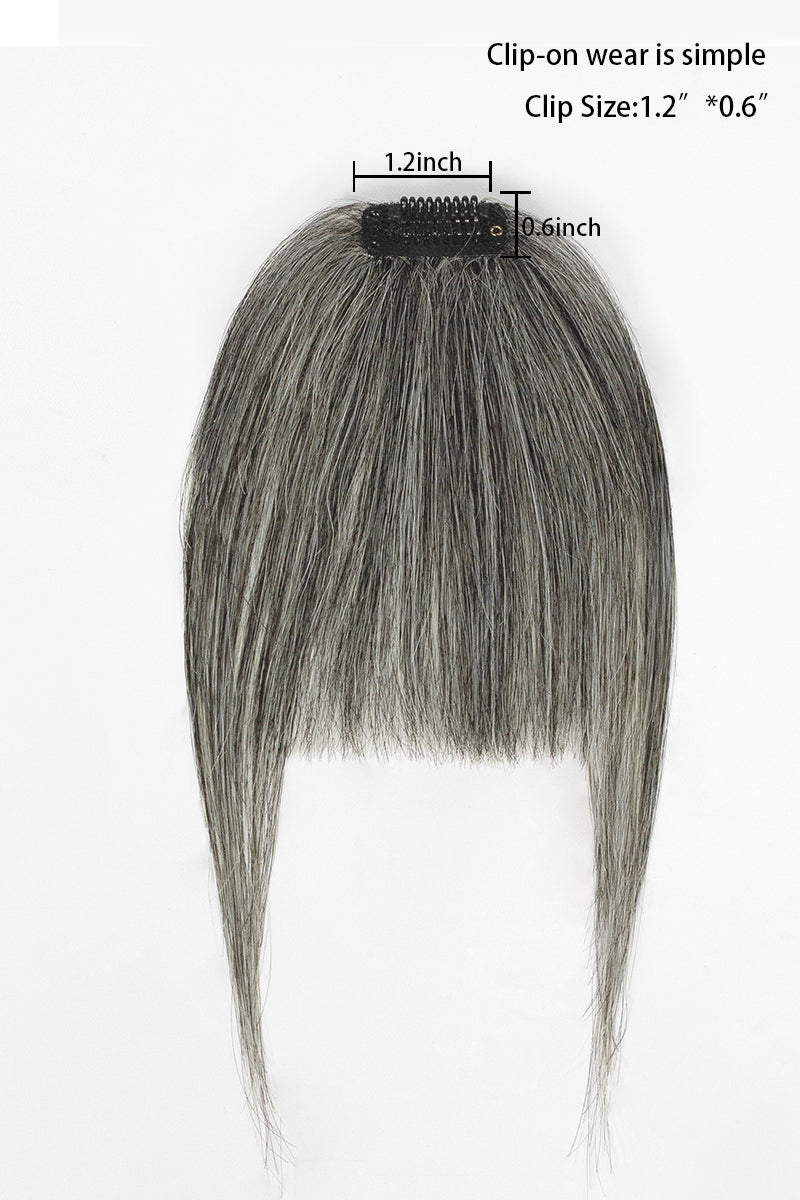 Frange artisanale faite main en cheveux humains