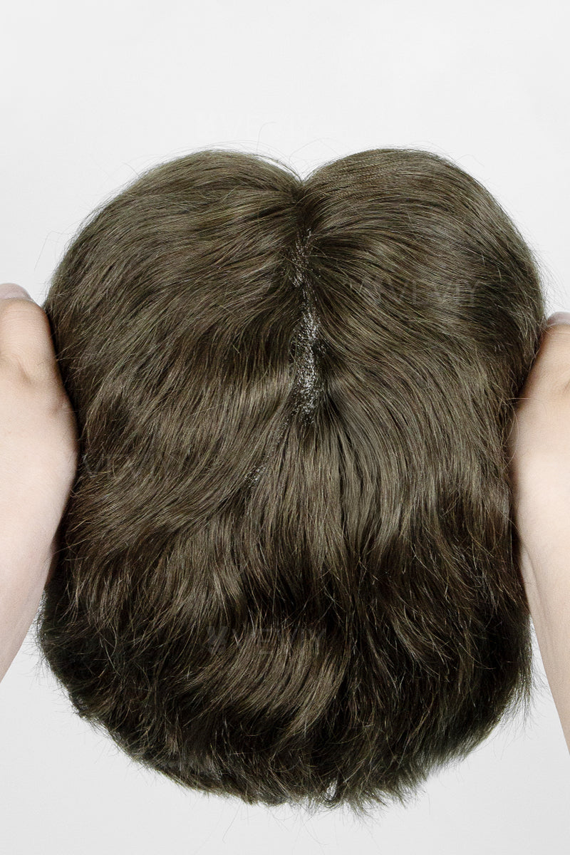 Baron Pre-Cut Men's Hairstyle Light Brown #7