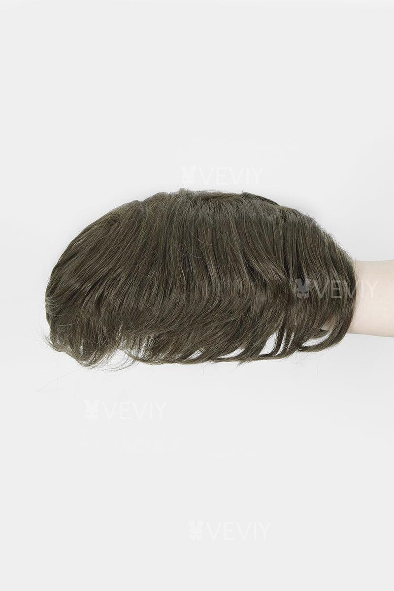 Coiffure pour homme Jared pré-coupée, brun moyen foncé n° 4