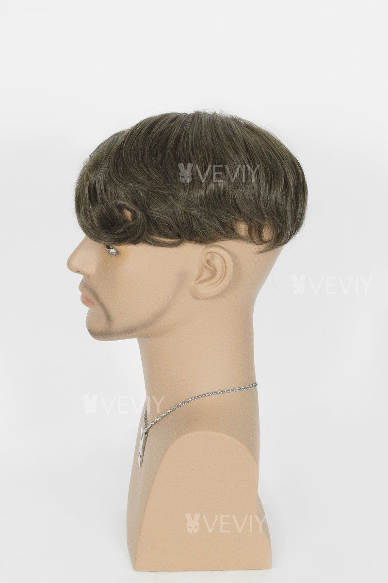 Coiffure pour homme Jared pré-coupée, brun moyen foncé n° 4