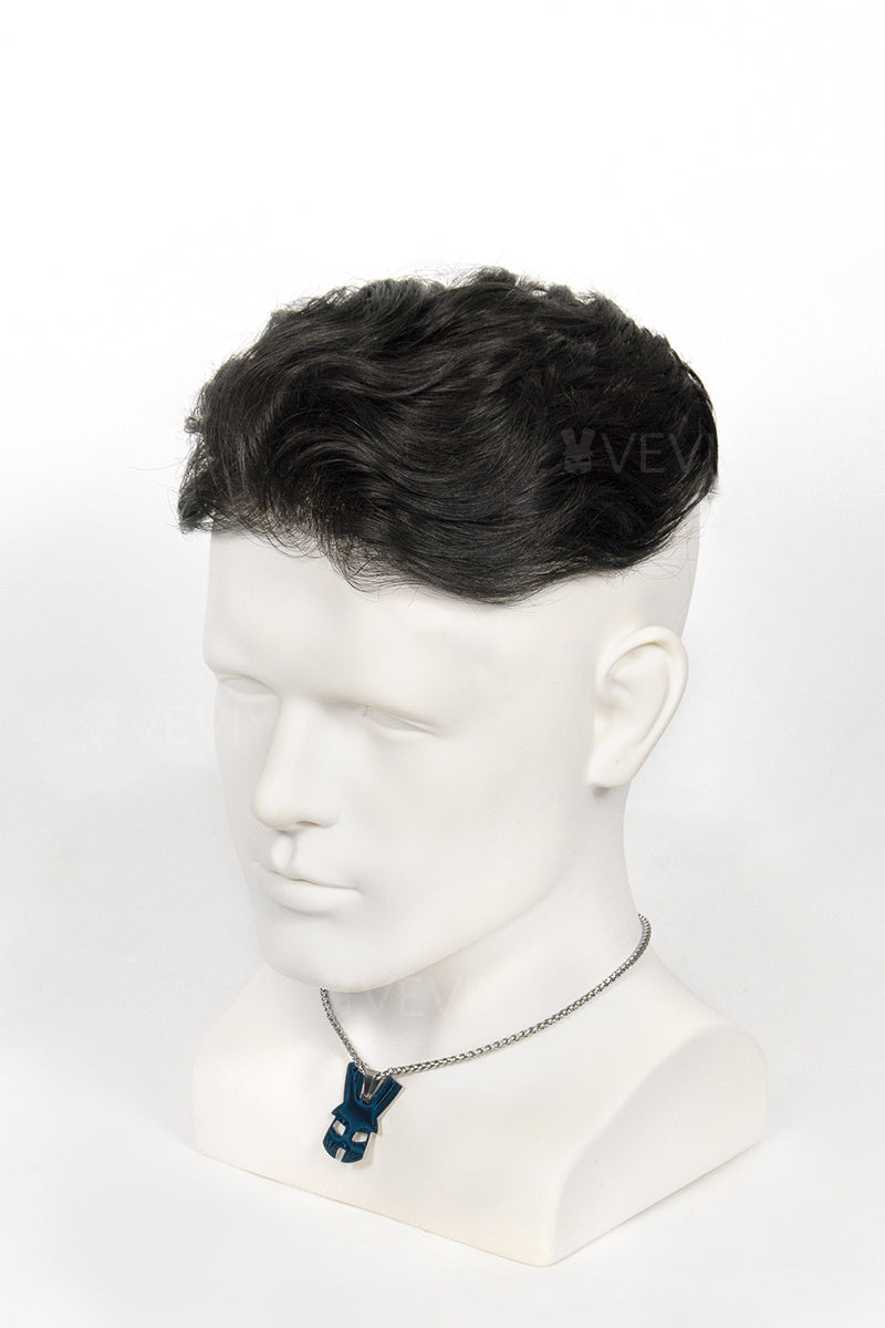 Marcus Pre-Cut Men's Hairstyle Off Black #1B