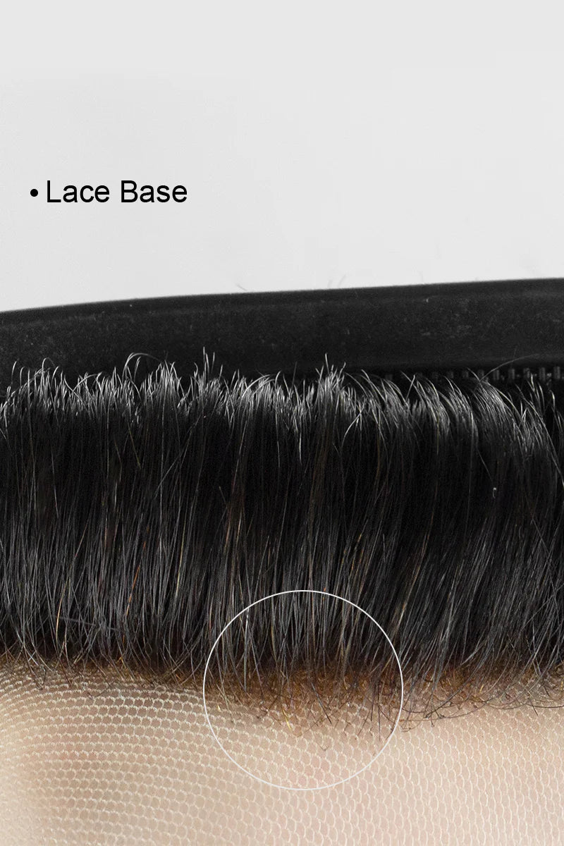 Royal Pre-Cut Men's Hairstyle Medium-Dark Brown blended with 30% Grey #430