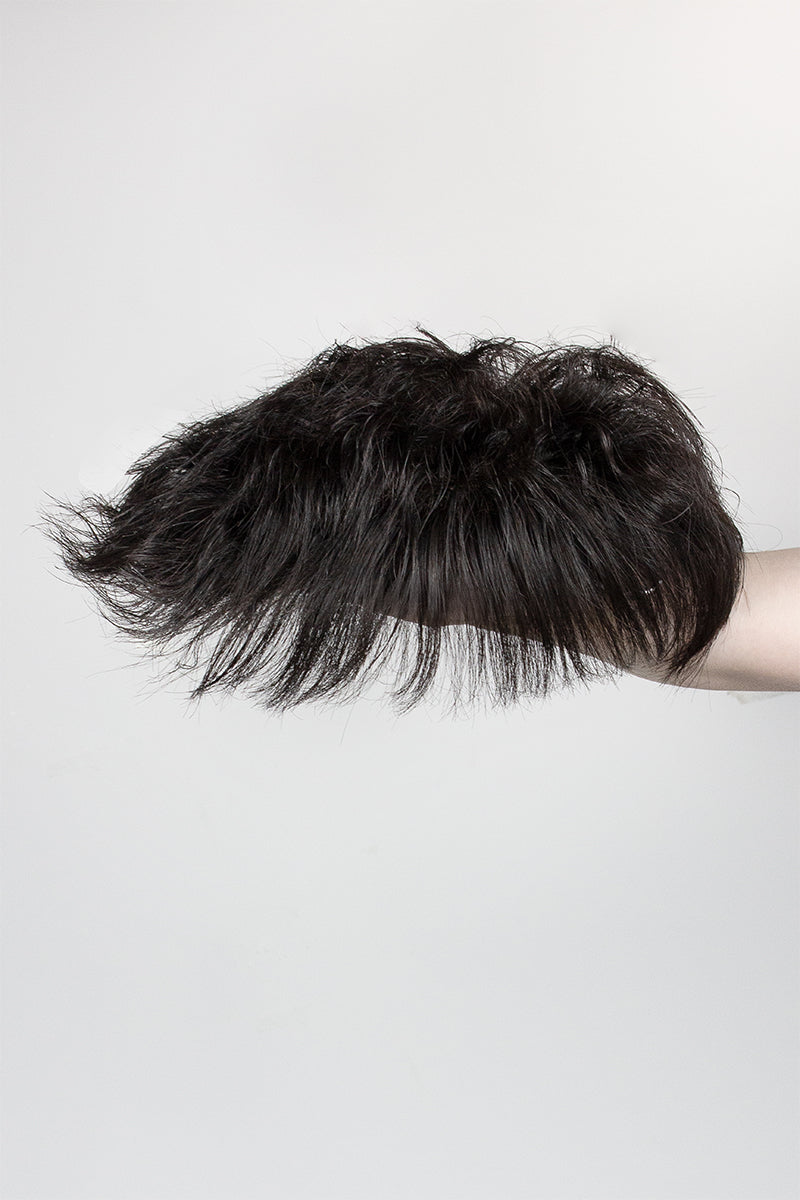 Alison Pre-Cut Men's Hairstyle Jet Black #1