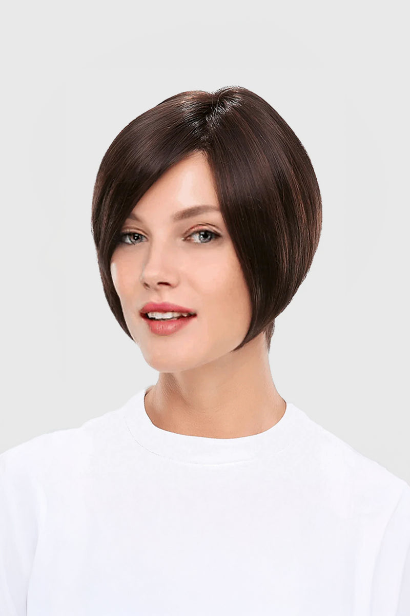 Rubi Ash Brown Glueless Bob Wig Human Hair