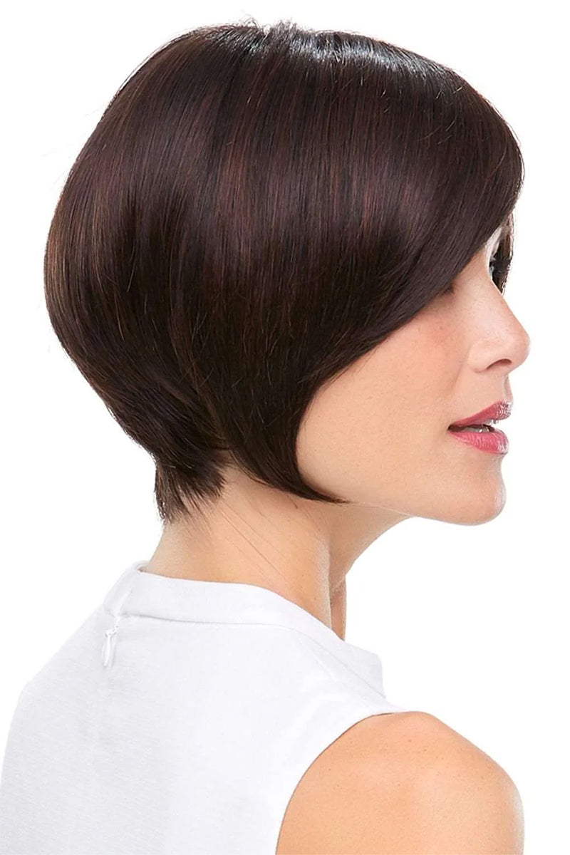 Rubi Ash Brown Glueless Bob Wig Human Hair