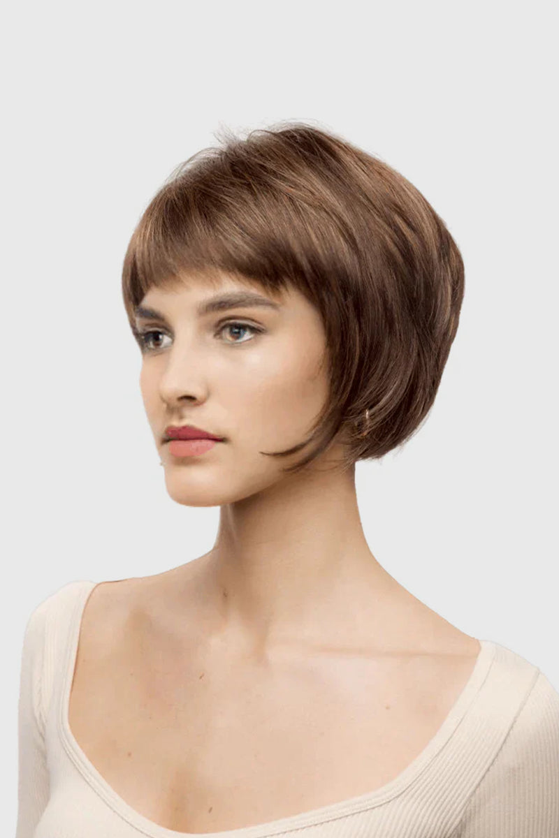 Riven Straight Bob Wig Glueless Real Human Hair