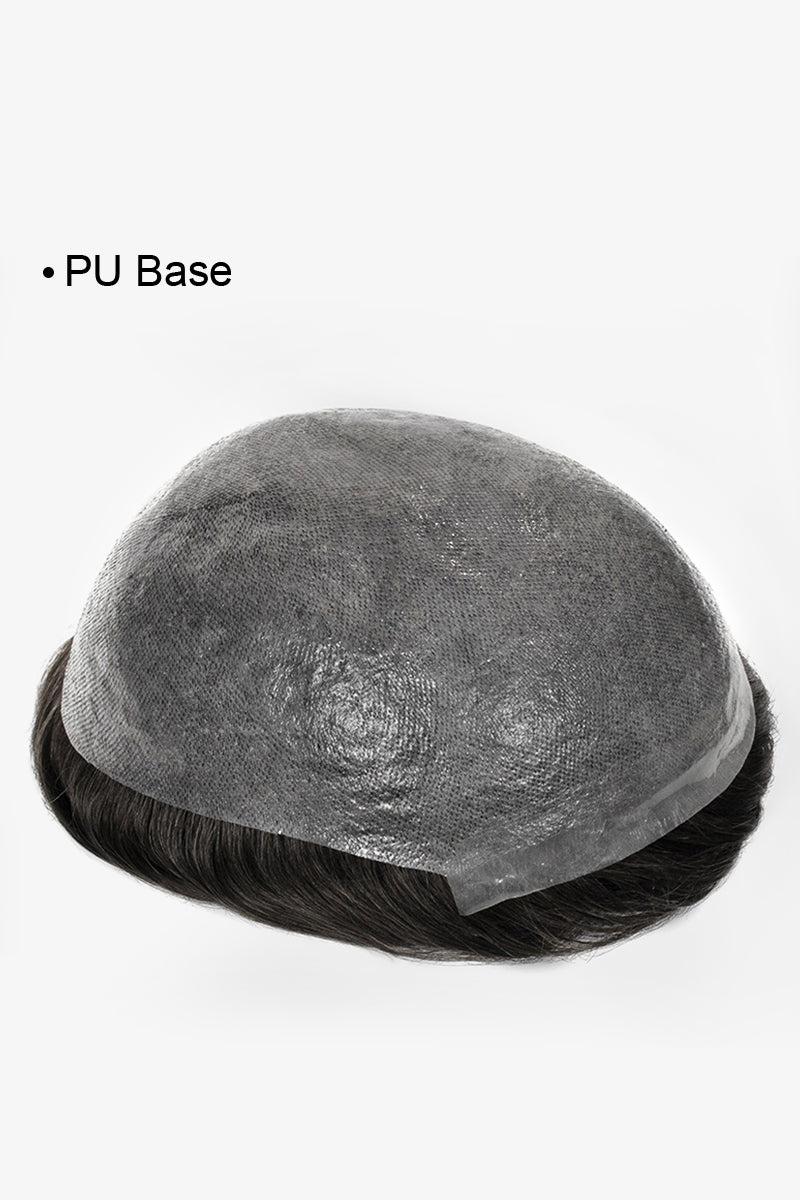 PU base for wig on a white background