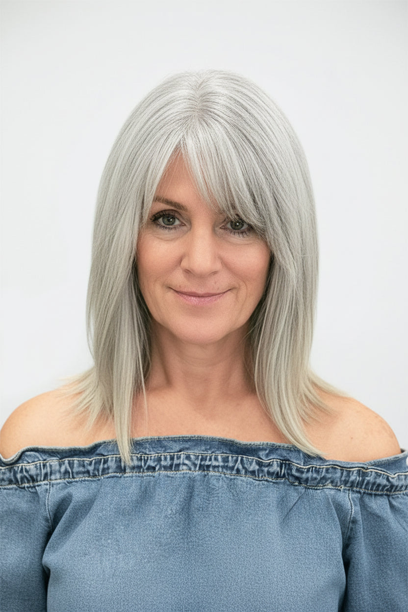 Rayna Women Glueless Human Hair Bob Wig