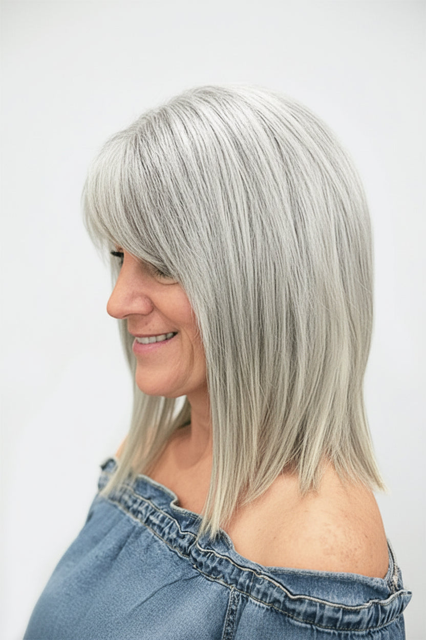 Rayna Women Glueless Human Hair Bob Wig