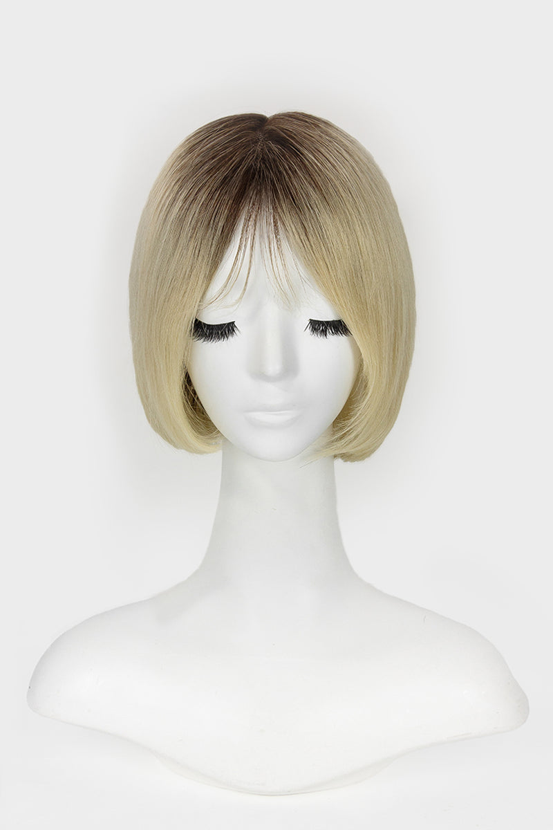 Ressie Invisible Lace Bob Wig Glueless Human Hair