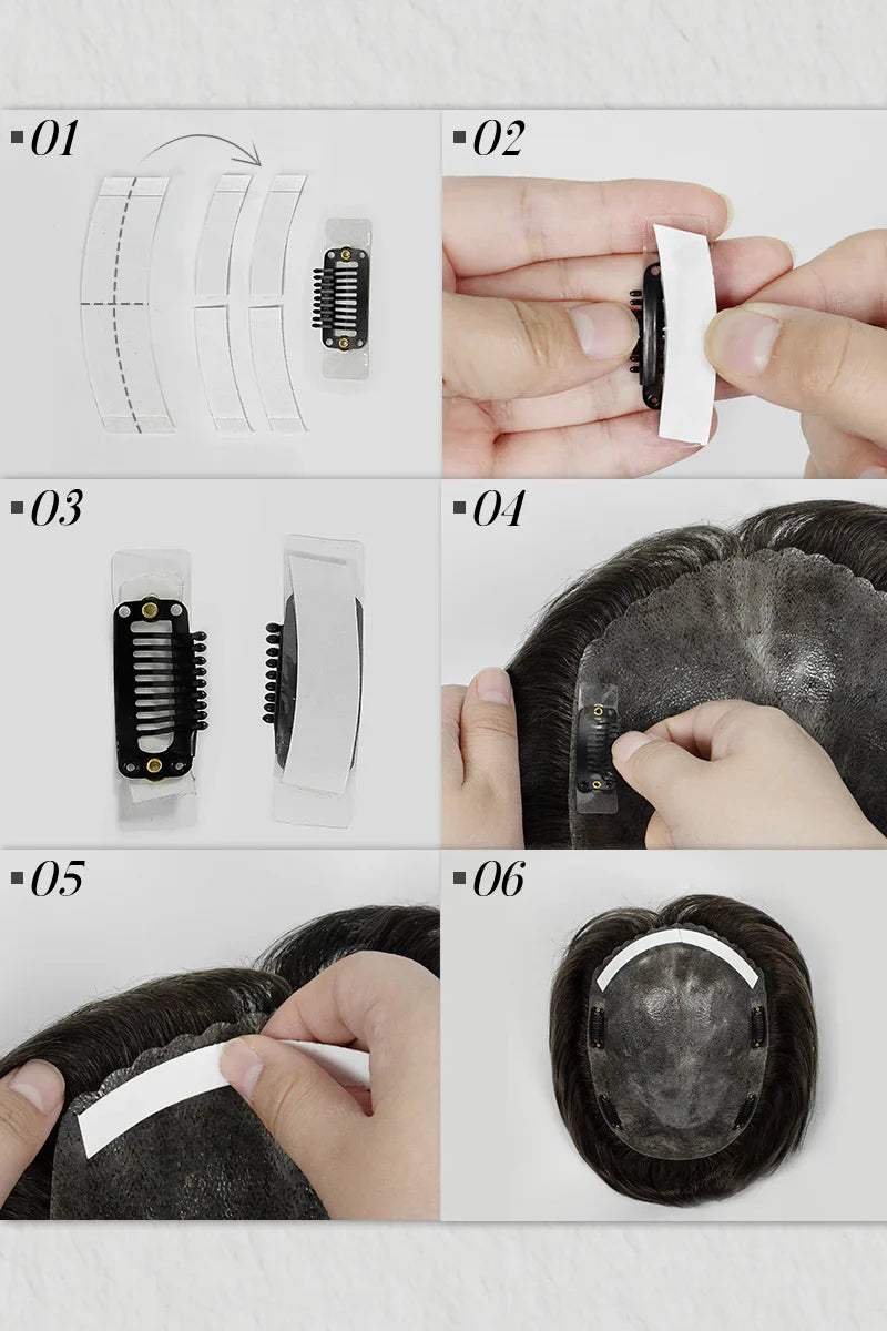 Gentlemen, Clip & Go! Easy 5-Step Guide to Attaching Your Men’s Toupee (No Fuss, Just Secure Style)