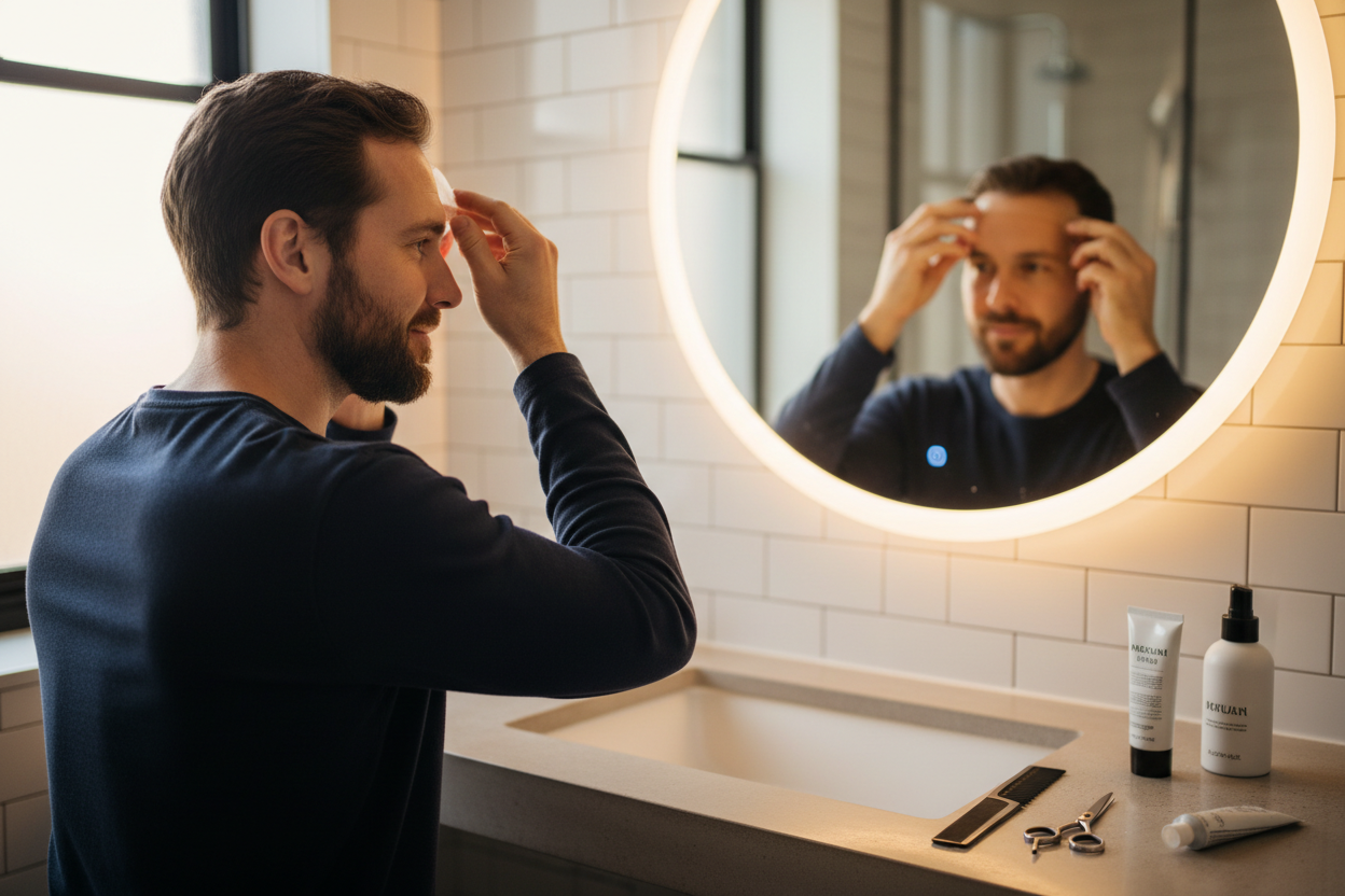 How to Wear a Hair System for the First Time: Step-by-Step Guide