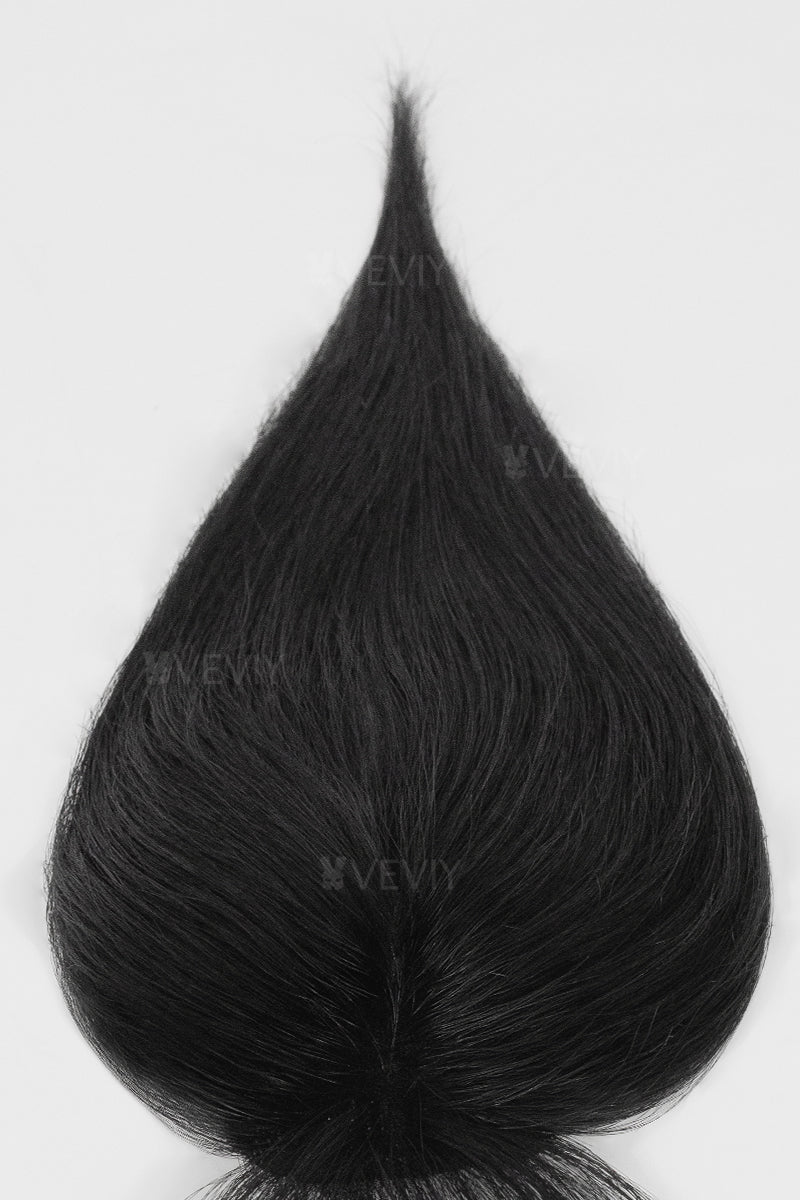 Vera Thin Breathable Lace Human Hair Topper with Bangs