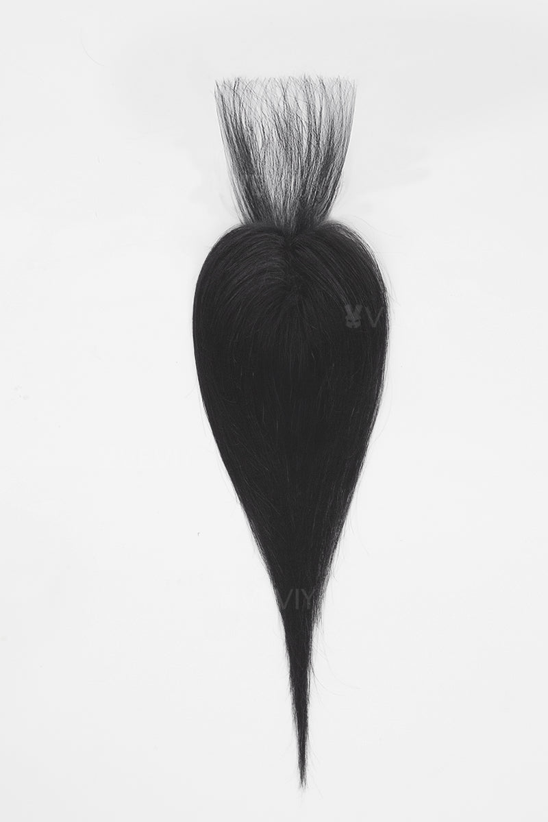 Vera Thin Breathable Lace Human Hair Topper with Bangs