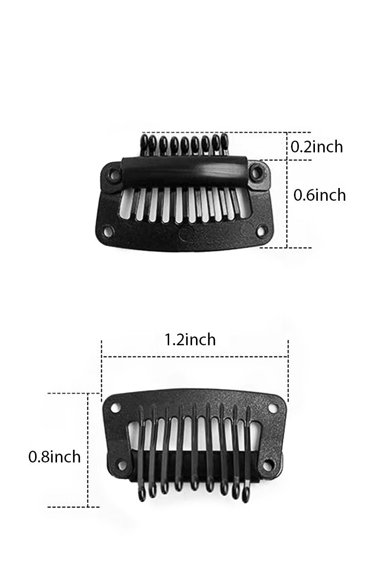 Veviy Metal-Free Travel Safe Hair Topper Clips