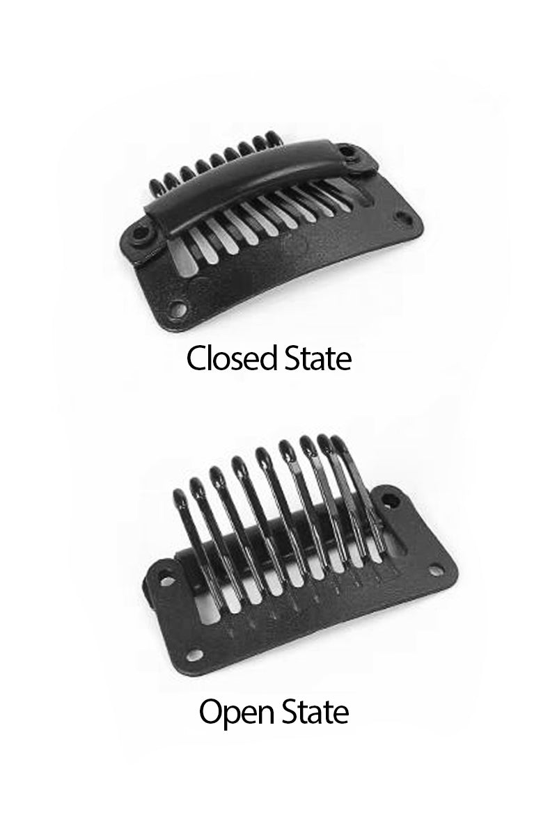 Veviy Metal-Free Travel Safe Hair Topper Clips