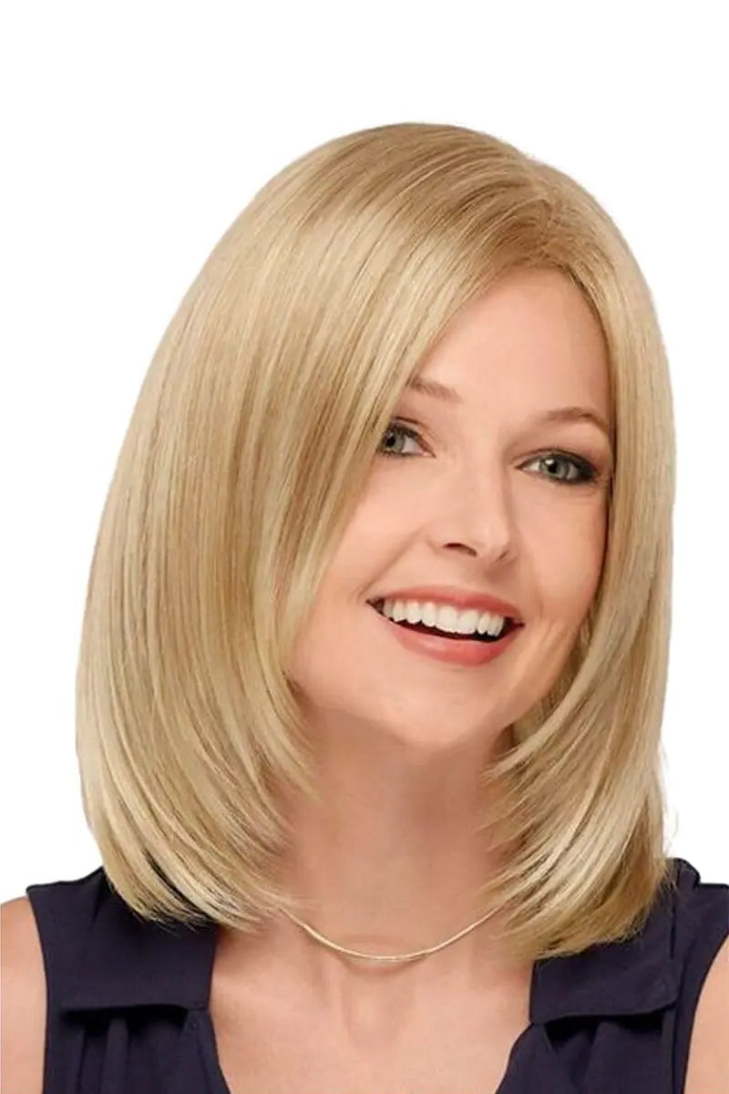 Aria Handmade Human Hair Topper Dark Blonde with Light Blonde #P10/16