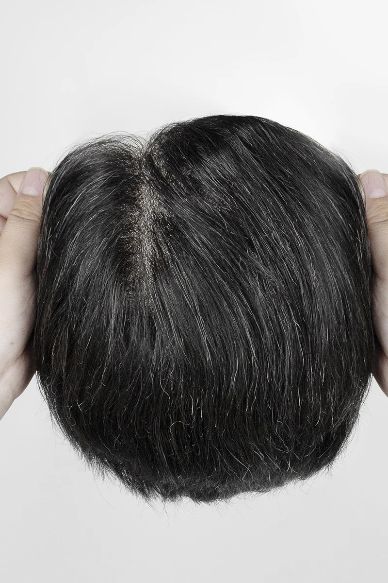 Victor Pre-Cut Men's  Hairstyle Dark Brown blended with 50% Grey #250