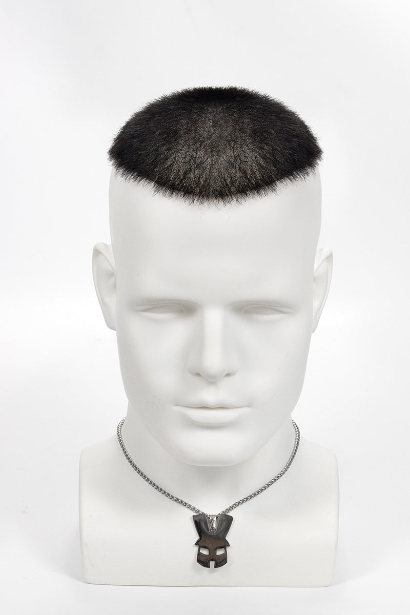 Kane Men's Hairpiece Hairstyle Medium brown #5