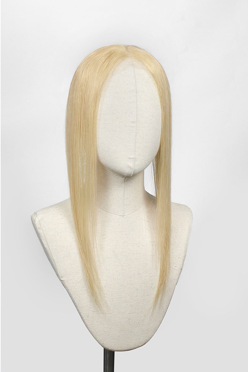 Lumi Hairline Topper: Breathable Lace | Halo Wire |Dark Blonde #27