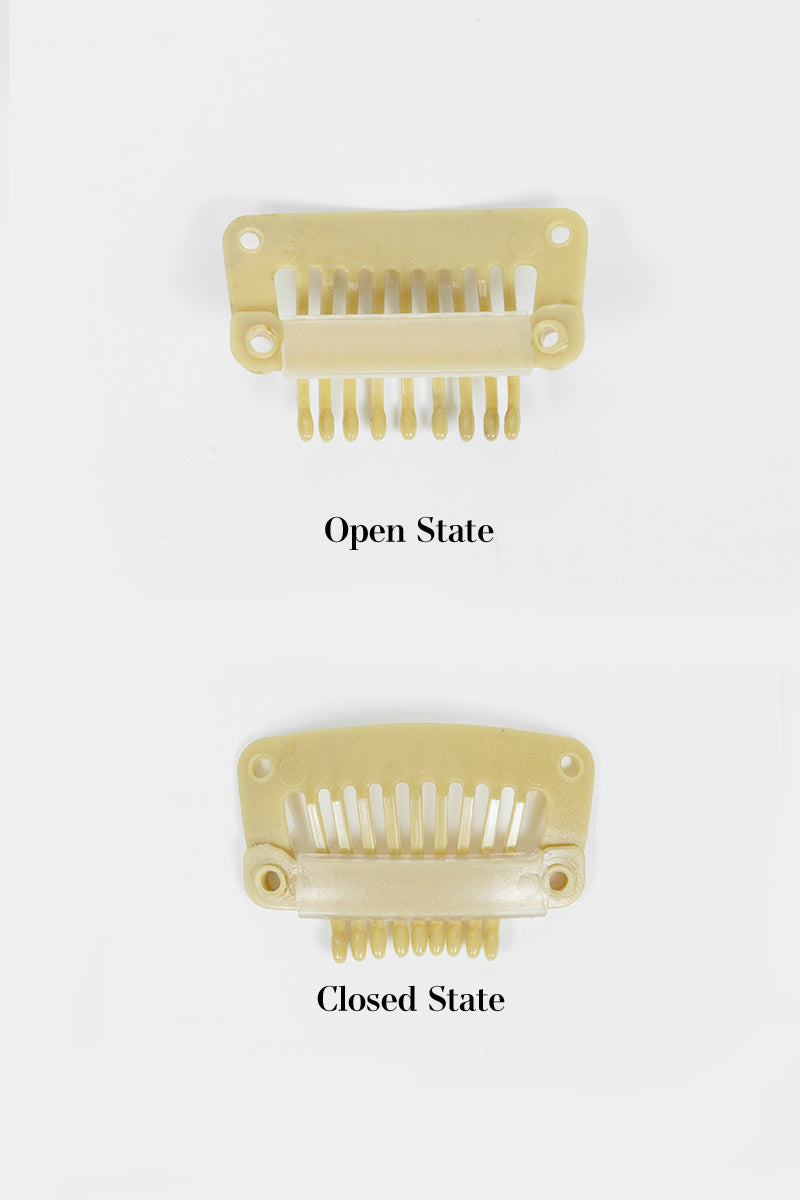 Veviy Metal-Free Travel Safe Hair Topper Clips