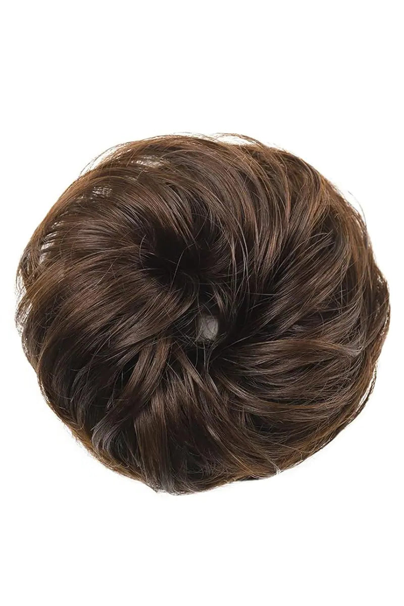 Messy Bun Hair Piece Chocolate Brown #3