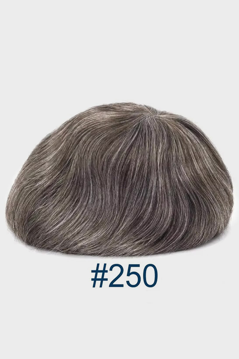 Victor Pre-Cut Men's  Hairstyle Dark Brown blended with 50% Grey #250