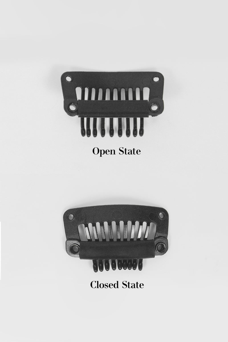 Veviy Metal-Free Travel Safe Hair Topper Clips