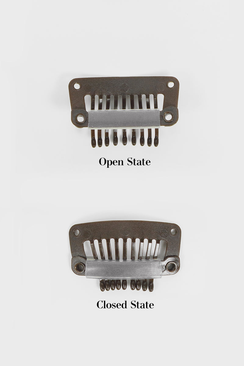 Veviy Metal-Free Travel Safe Hair Topper Clips