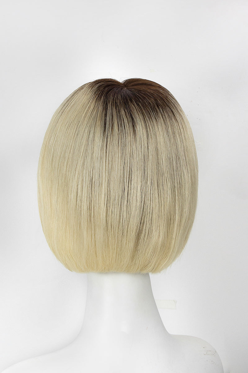 Ressie Invisible Lace Bob Wig Glueless Human Hair